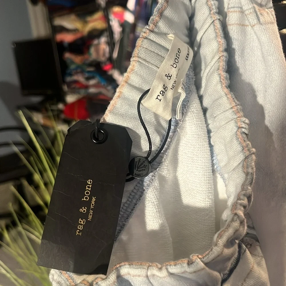 rag & bone Light Blue Jogger Jeans - Picture 7 of 7